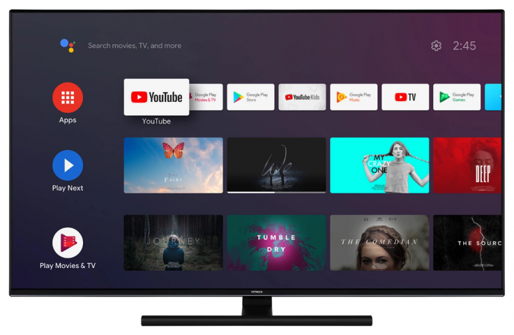 786872-1 50 "Ultra-HD TV Hitachi 50HAL7250