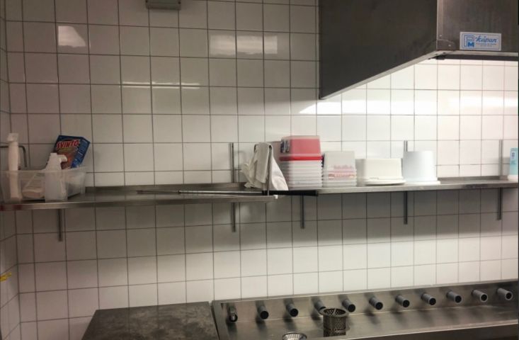 718744-6 Tunnel dishwasher Electrolux WT100 with conveyor belt