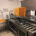 718744-8 Tunnel dishwasher Electrolux WT100 with conveyor belt