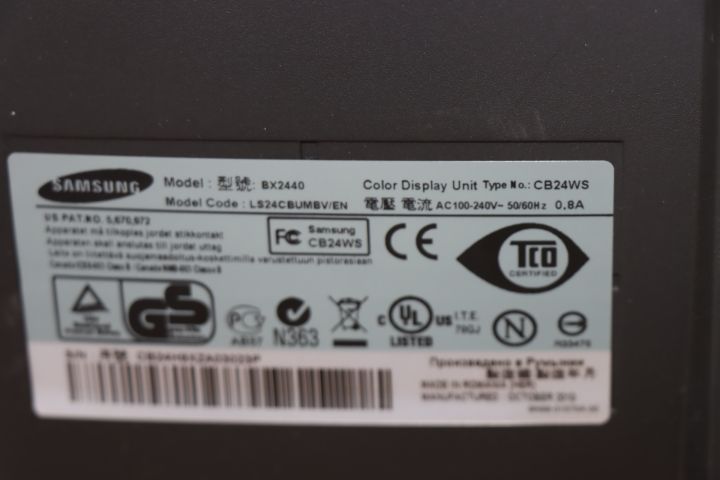 659125-5 Screen Samsung SyncMaster BX2440 24 inch