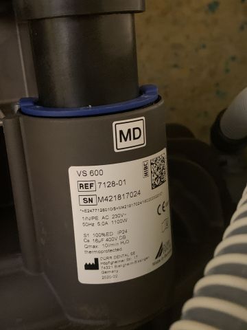 731812-6 Suction system VSA 600 Dürr Dental