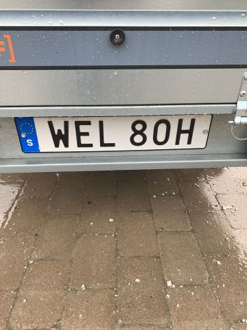 747338-9 Släpvagn från Brenderup 2270U Reg.nr: WEL80H -20