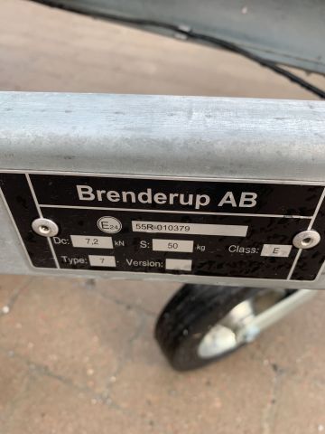 747338-11 Släpvagn från Brenderup 2270U Reg.nr: WEL80H -20
