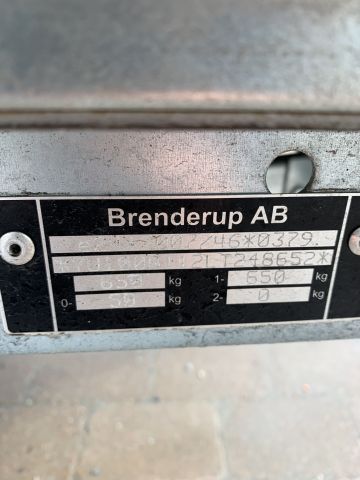 747338-12 Släpvagn från Brenderup 2270U Reg.nr: WEL80H -20