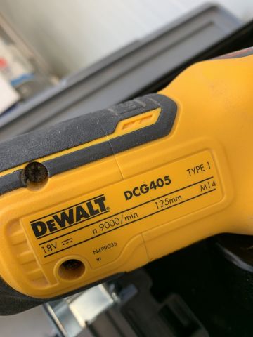 747352-7 Electric hand machines DeWalt DCG405 / DCF887