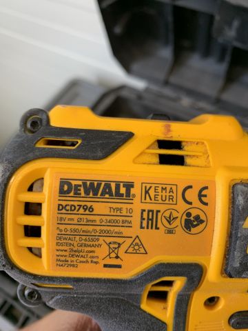 747356-6 Electric hand machines DeWalt DCD796 / DCF887