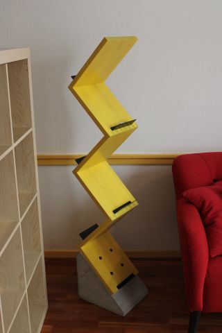 718889-3 Magazine shelf, Jonas Bohlin, "Zinc", Källemo