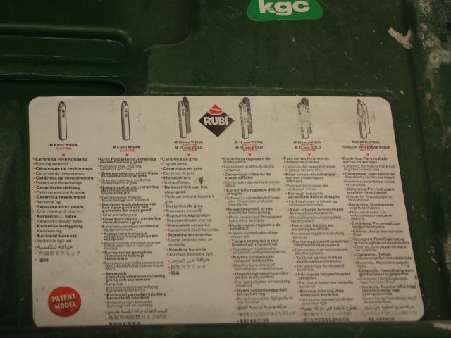 753131-14 Tile cutter Rubi TS-30