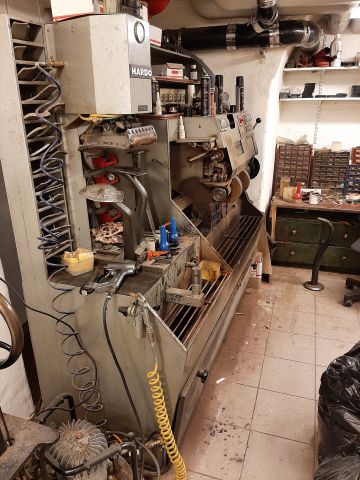 746746-2 Polishing machine with press function - Hardo, incl. Compressor & accessories