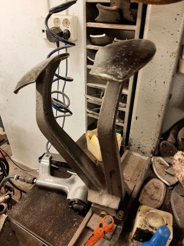 746746-8 Polishing machine with press function - Hardo, incl. Compressor & accessories