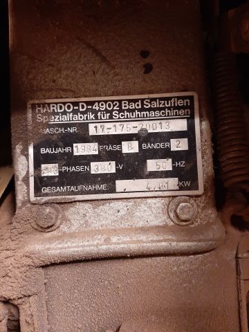 746746-12 Polishing machine with press function - Hardo, incl. Compressor & accessories