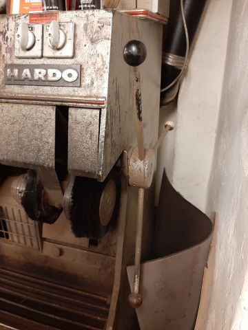 746746-11 Polishing machine with press function - Hardo, incl. Compressor & accessories