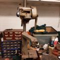 746746-19 Polishing machine with press function - Hardo, incl. Compressor & accessories