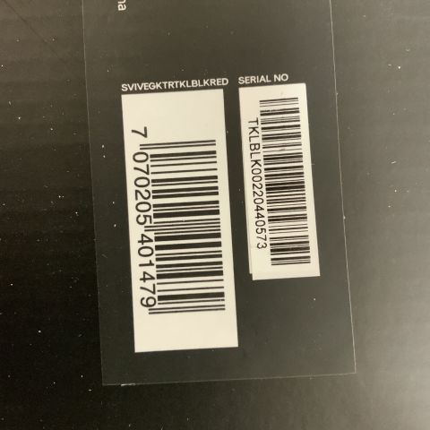 790274-3 Svive Triton RGB TKL gaming keyboard black