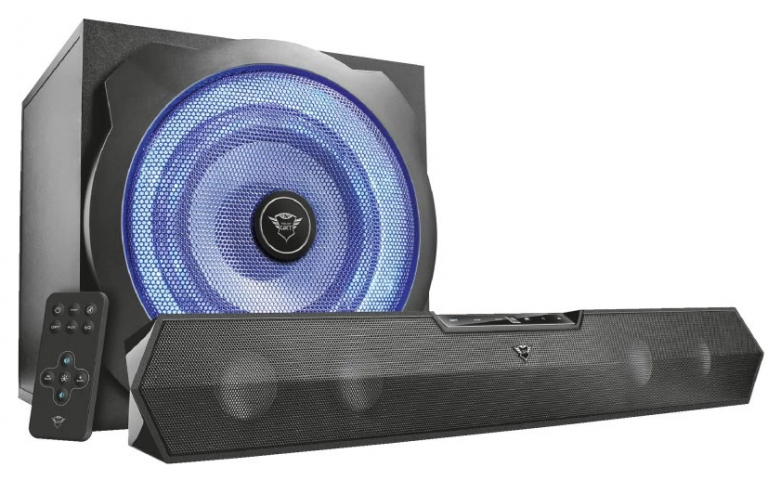 785831-1 Computer Speakers Trust GXT 668 Surface 2.1 Soundbar Speaker Set