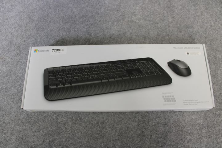 728811-2 Desk Kit - Mouse, Keyboard & Mouse Pad # 2 (New in Cardboard)