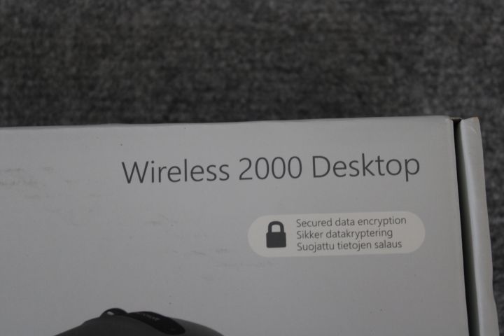 728811-3 Desk Kit - Mouse, Keyboard & Mouse Pad # 2 (New in Cardboard)