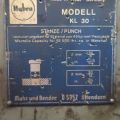 718933-17 Punching machine, Mubea KL30
