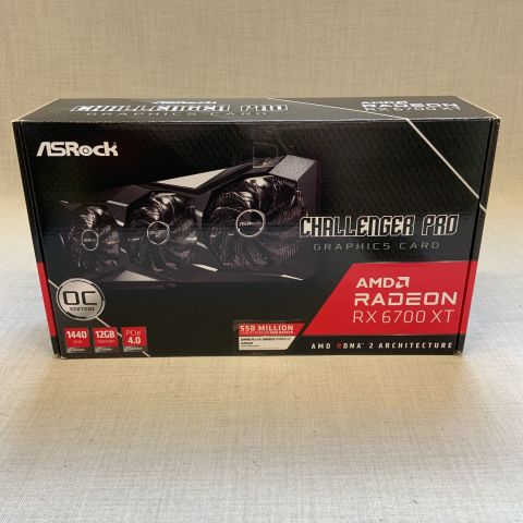 790786-2 Grafikkort ASRock Radeon RX 6700XT Challenger Pro 12GB OC