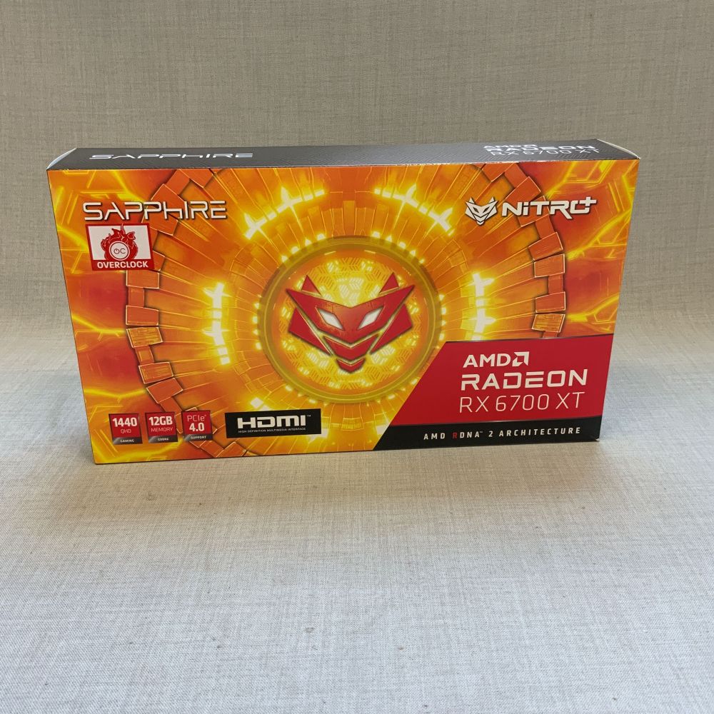 790787-2 Grafikkort Sapphire Radeon RX6700 XT NITRO+ Gaming OC