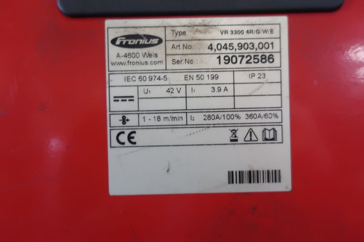 718944-10 Migsvets, Fronius Vario Synergic 4000 / VR3300