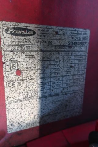 718945-15 Migsvets Fronius Transsteel 3500 / VR5000