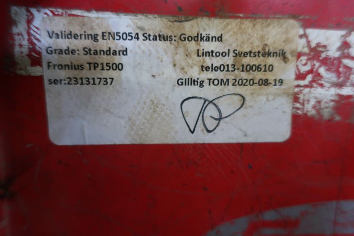 718954-6 Elsvets, Fronius Transpocket 1500