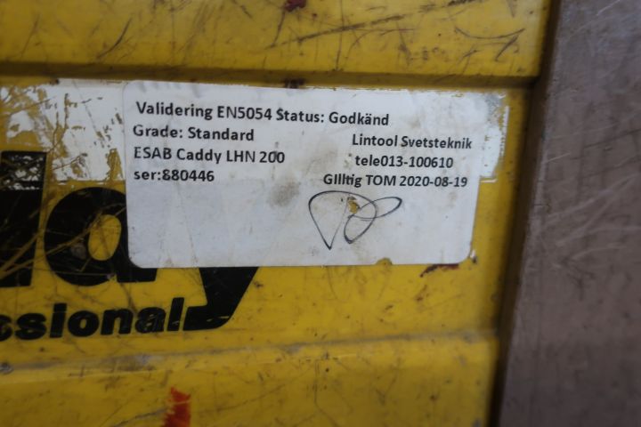 718956-6 Pin welding, ESAB Caddy for LHN 200