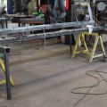 718986-2 Welding stand on trestles