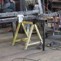 718986-4 Welding stand on trestles