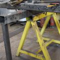 718986-6 Welding stand on trestles