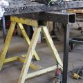 718986-8 Welding stand on trestles