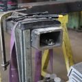 718986-9 Welding stand on trestles