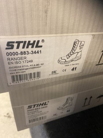 789209-8 New STIHL Chopper Clothes Boots. boots