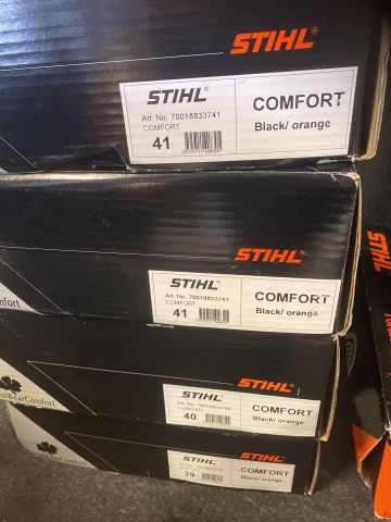 789209-10 New STIHL Chopper Clothes Boots. boots