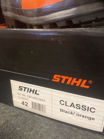 789209-16 New STIHL Chopper Clothes Boots. boots