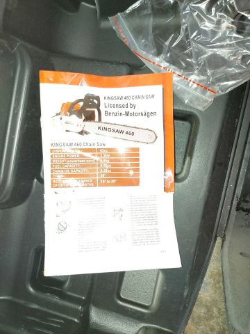 624338-9 Chainsaw, Husqvarna Kingsaw 460