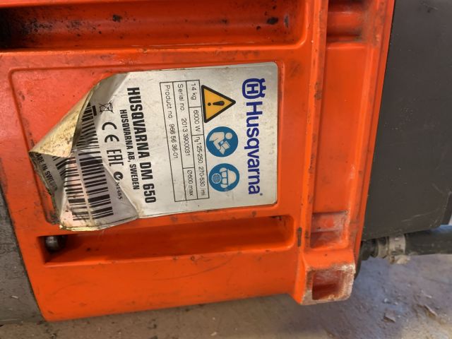 624344-2 Drill motor Husqvarna DM 650 -13