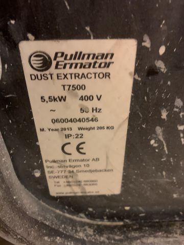 624383-3 Dust separator Pullman Ermator T7500 -13
