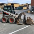747460-6 BobCat S130 -04 incl. Pit bucket, pallet forks, planer bucket
