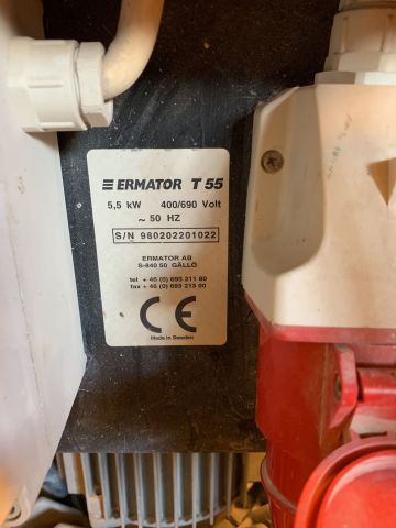 624384-3 Dust collector Ermator T55