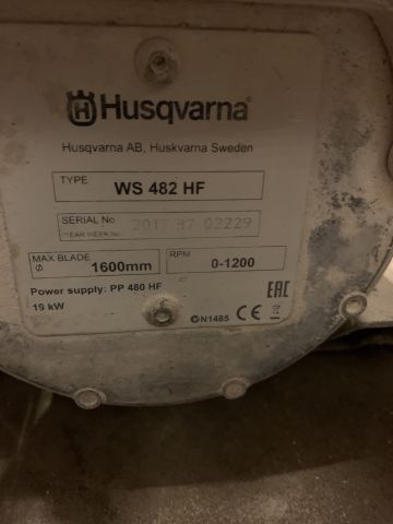 624380-4 Wall saw Husqvarna WS 482 HF-17
