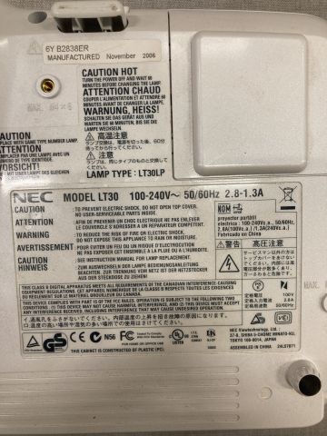 792460-3 Projector NEC LT30
