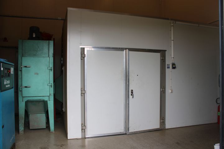 719030-1 Blästercontainer 4.5x3.3m med travers