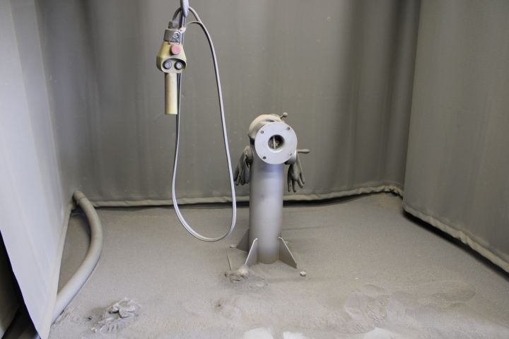 719030-6 Blästercontainer 4.5x3.3m med travers