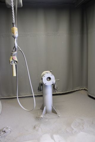 719030-7 Blästercontainer 4.5x3.3m med travers