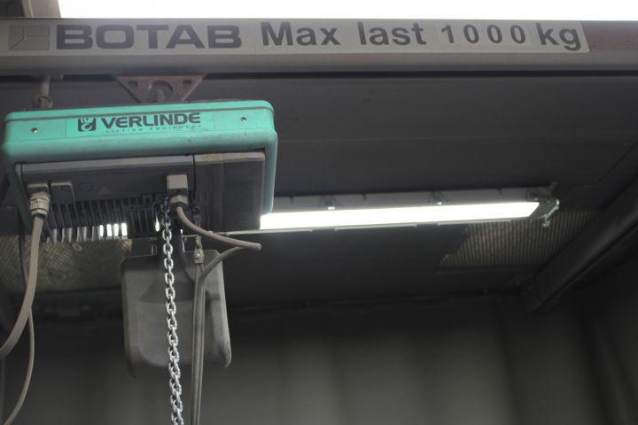 719030-10 Blästercontainer 4.5x3.3m med travers