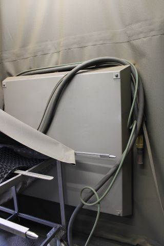 719030-12 Blästercontainer 4.5x3.3m med travers