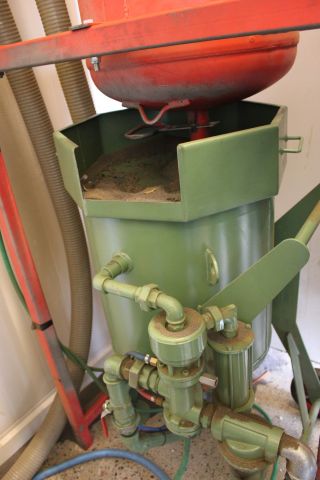 719030-22 Blästercontainer 4.5x3.3m med travers