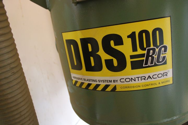 719030-24 Blästercontainer 4.5x3.3m med travers